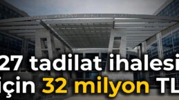 Anadolu Adalet Sarayı’nın 27 tadilat ihalesi için 32 milyon TL