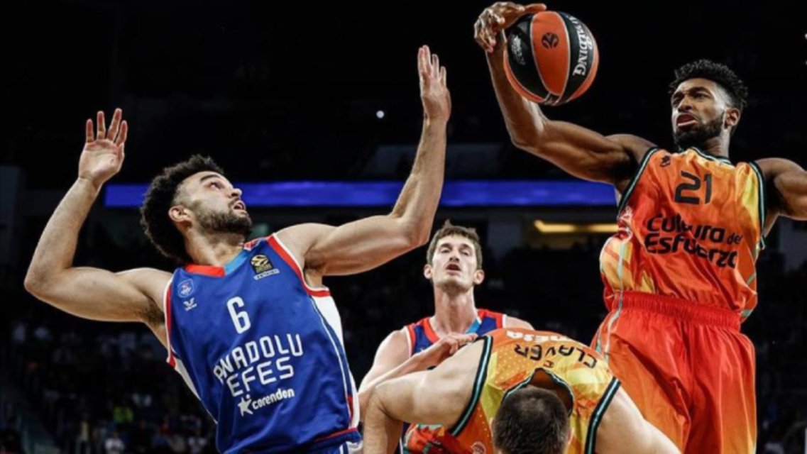 Anadolu Efes’e Valensiya basketi