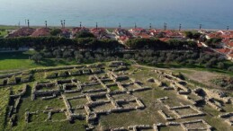 Beşinci yüzyıldan kalma kutsal su bölümü bulundu