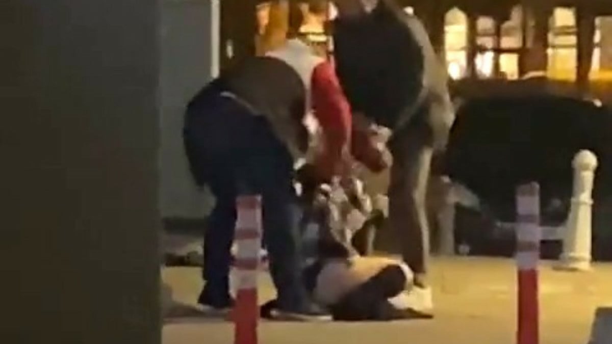 Beylikdüzü’nde eğlence mekanı çıkışında bir kadın darbedildi