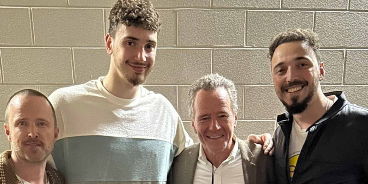 Breaking Bad’in yıldızları Alperen’i izledi