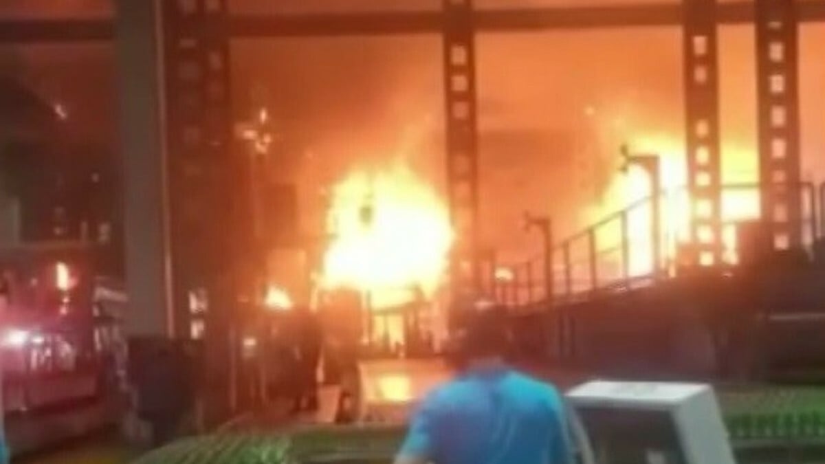 Bursa’daki fabrikada korkutan yangın