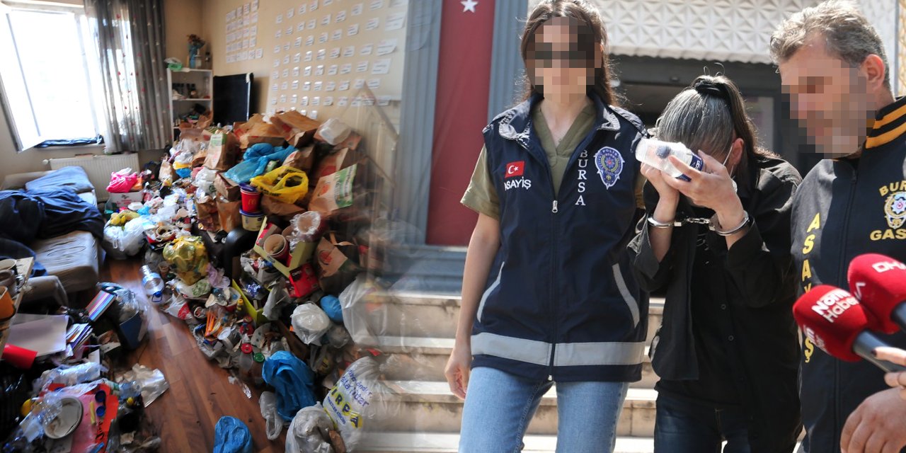 Çöp evde yeğenini kilitleyen kadının cezası belli oldu