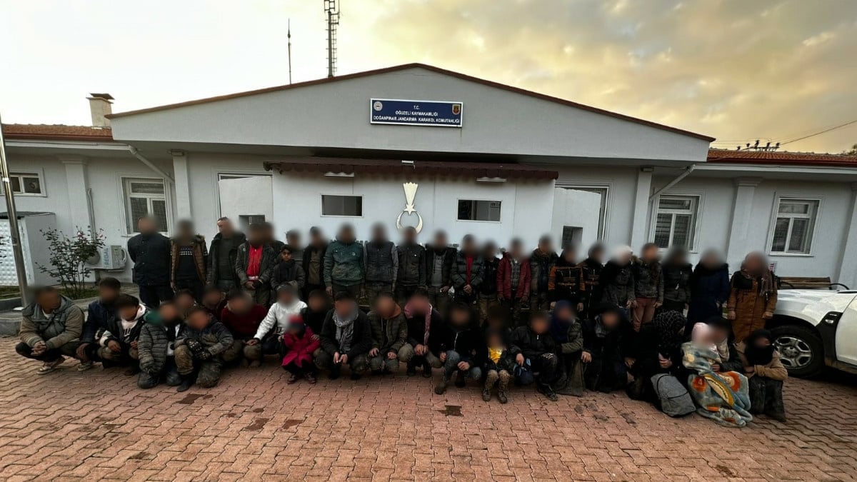 Gaziantep’te 59 düzensiz göçmen yakalandı: 5 organizatör tutuklandı