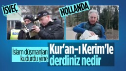 Hollanda’daki İslam karşıtı, Kur’an-ı Kerim’i yırttı