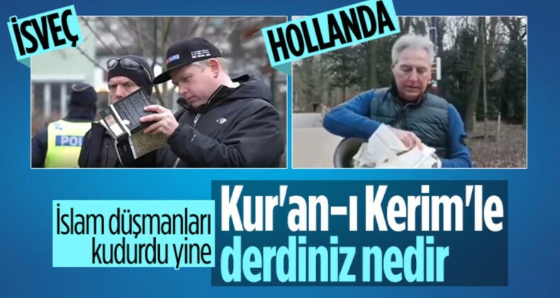 Hollanda’daki İslam karşıtı, Kur’an-ı Kerim’i yırttı