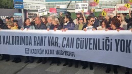 Kadıköy’de rant protestosu