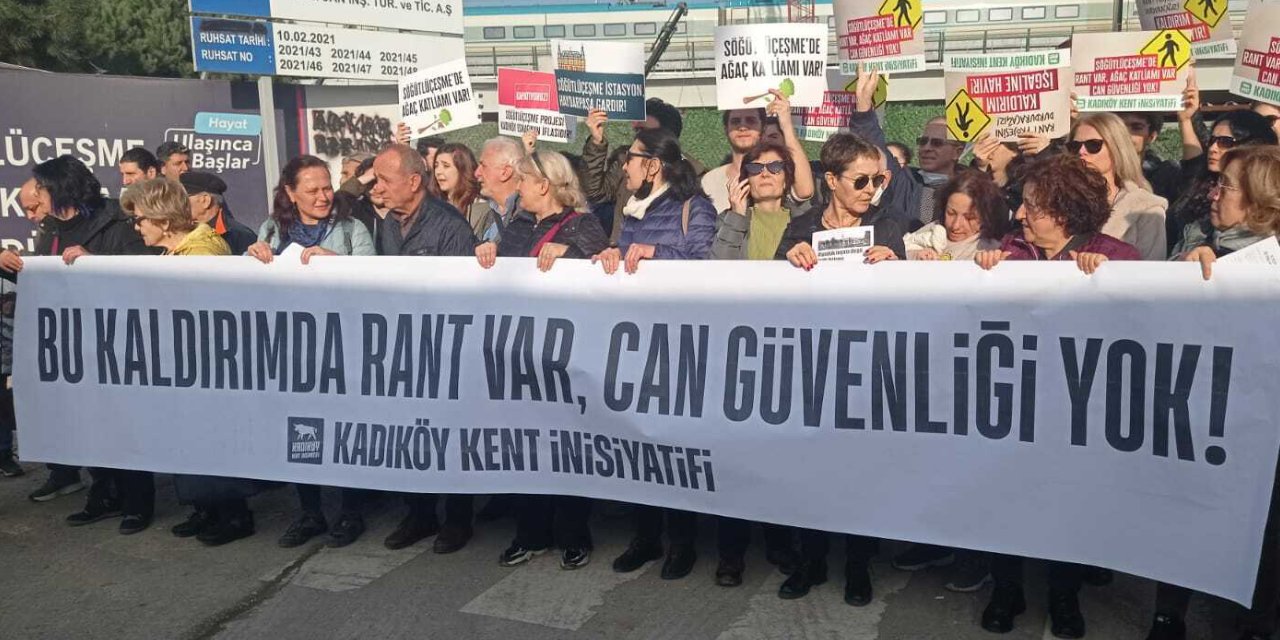 Kadıköy’de rant protestosu
