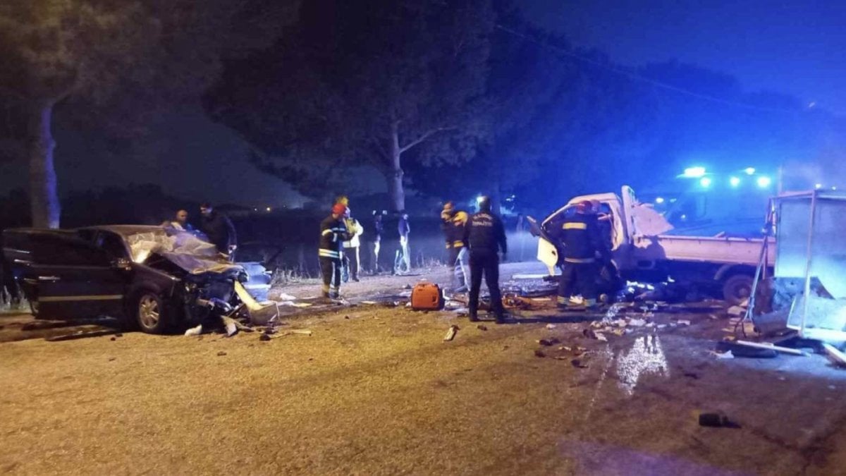 Manisa’da yeni yılın ilk kazası: 1 ölü 6 yaralı