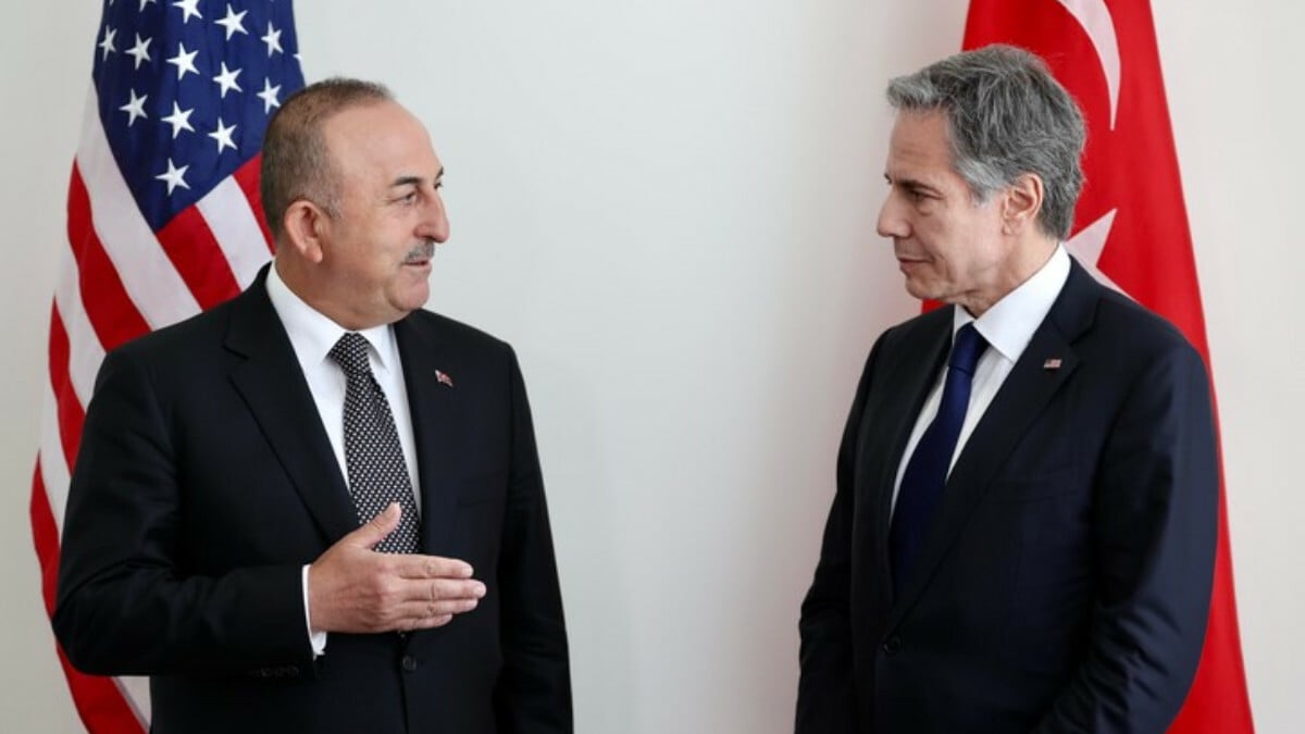 Mevlüt Çavuşoğlu, ABD’li mevkidaşı Blinken ile bir araya geldi