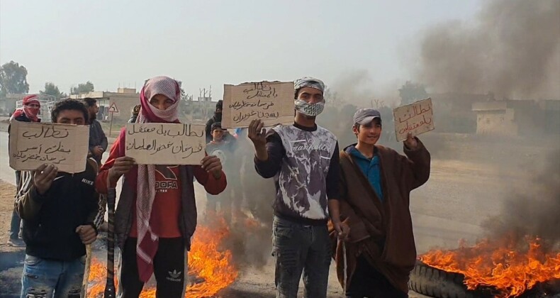 PKK/YPG, Deyrizor’da protesto edildi