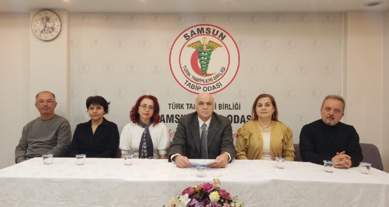 Samsun Tabip Odası: Bizler öyle bir yemin ettik ki dönmeyiz, dönemeyiz