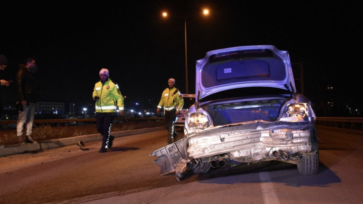 Sivas’ta kaza yapan sürücü: Yılın en şanslı insanıyım