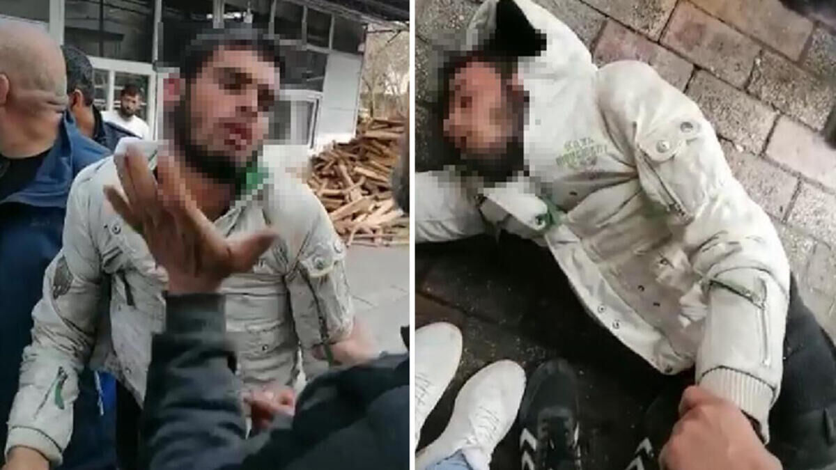 Adana’da deprem hırsızını dövüp polise teslim ettiler