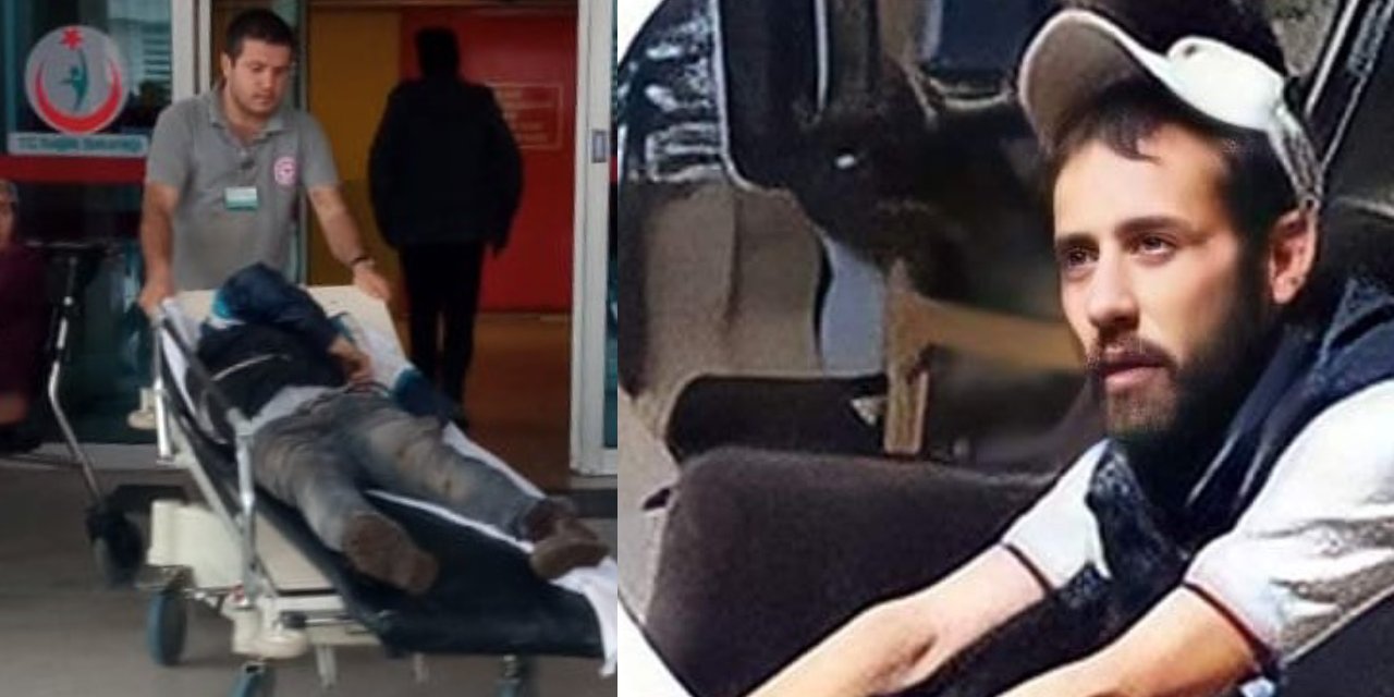 Akıma kapılıp 10 metreden düştü