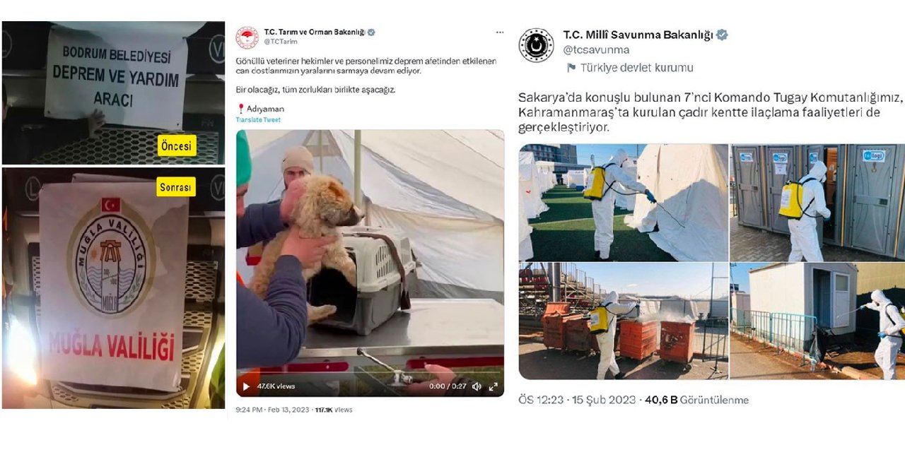 Belediye ve STK’lar koştu, AKP üstüne kondu