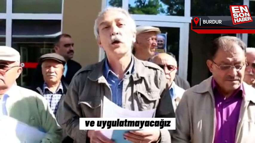 Burdur’da CHP’lilerin kentsel dönüşüme hayır dediği görüntüler ortaya çıktı