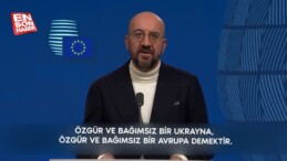 Charles Michel: Ukrayna galip gelecek