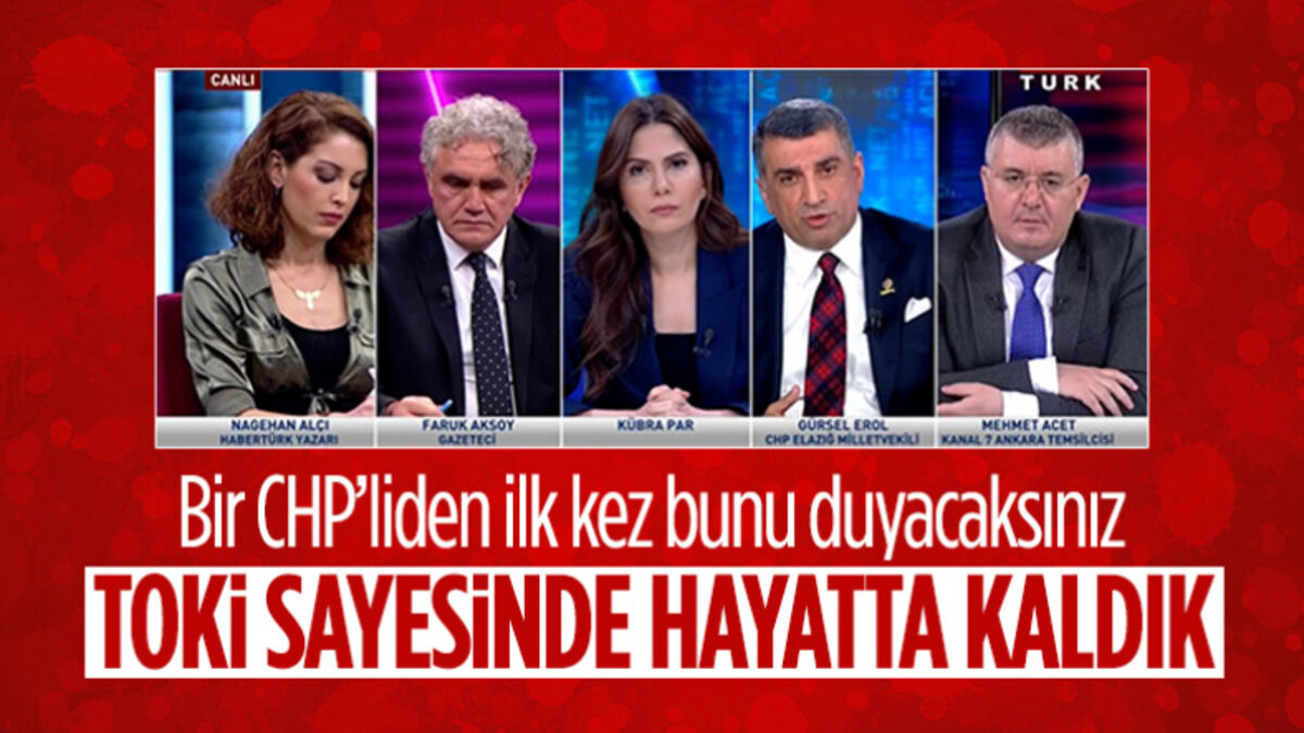 CHP’li Gürsel Erol’dan TOKİ konutlarına övgü