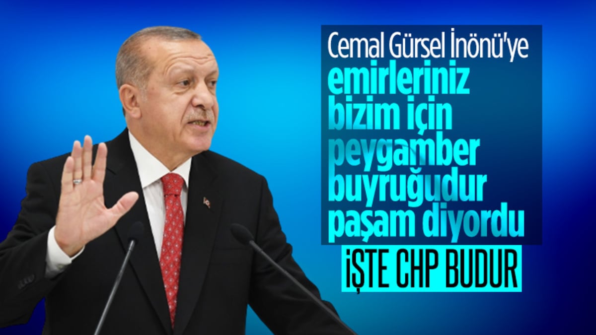 Cumhurbaşkanı Erdoğan: Cemal Gürsel, İnönü’ye emirleriniz peygamber buyruğu diyordu