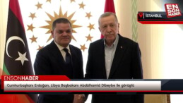 Cumhurbaşkanı Erdoğan, Libya Başbakanı Abdülhamid Dibeybe ile görüştü