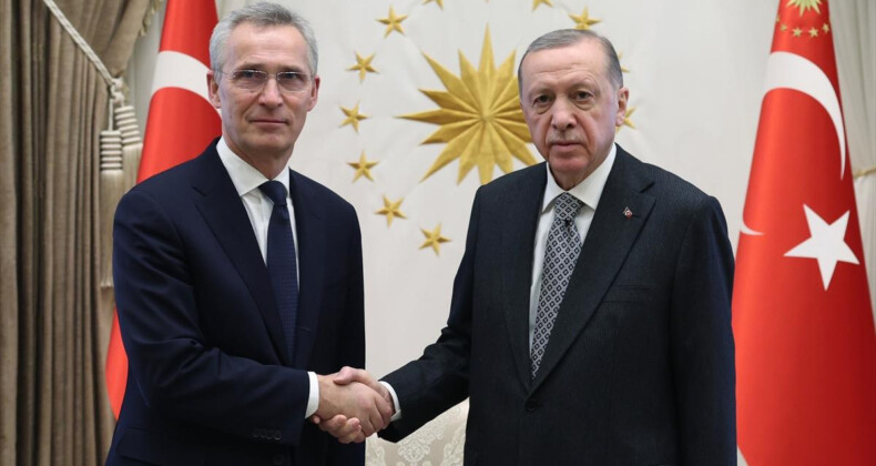 Cumhurbaşkanı Erdoğan, NATO Genel Sekreteri Stoltenberg’le görüştü