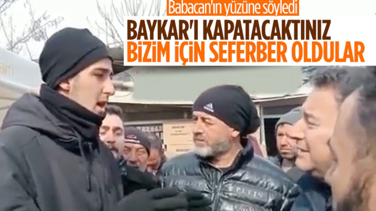 Deprem bölgesine giden Ali Babacan’a tepki: Baykar bizim için seferber oldu