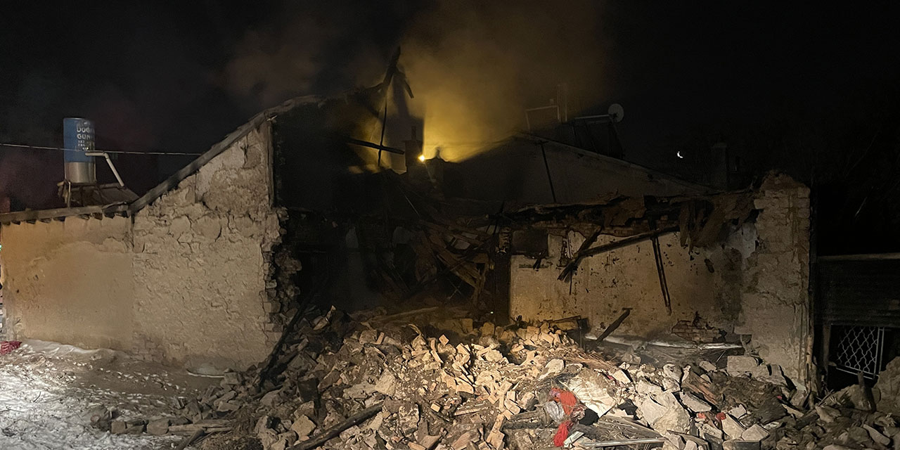 Depremden kurtuldular, yangında can verdiler