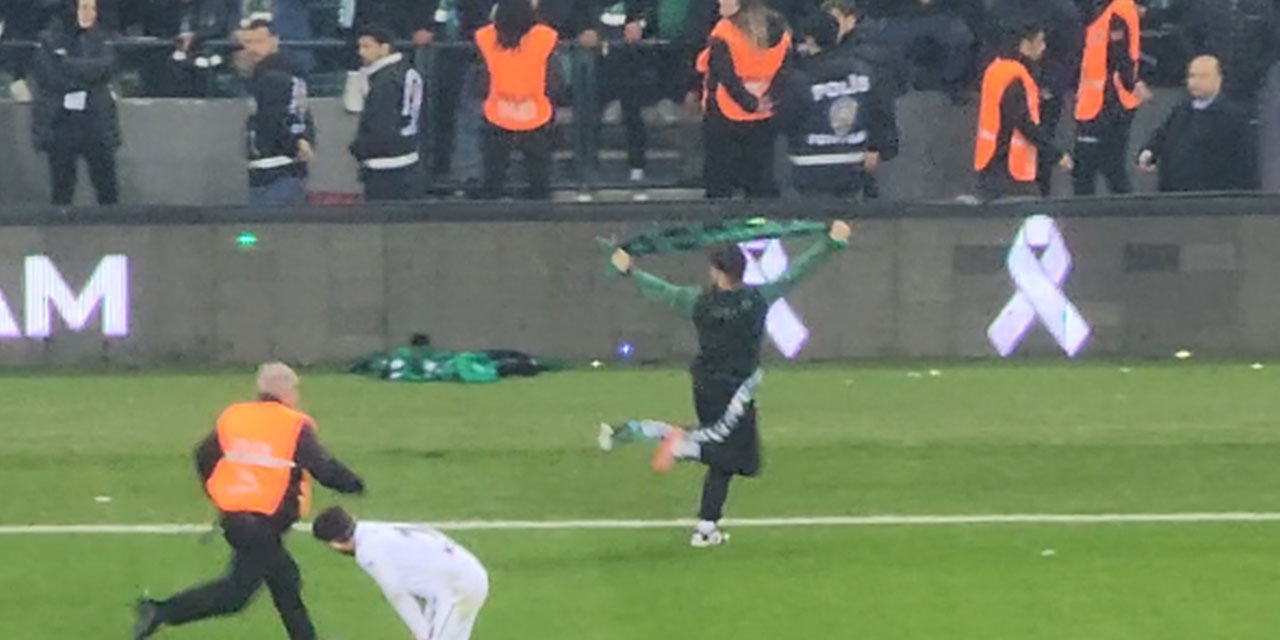 Depremzedeler için düzenlenen dostluk maçında gerginlik