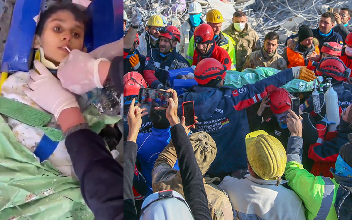 Enkazdan çıkarıldı: İsteği tüm ülkeyi duygulandırdı