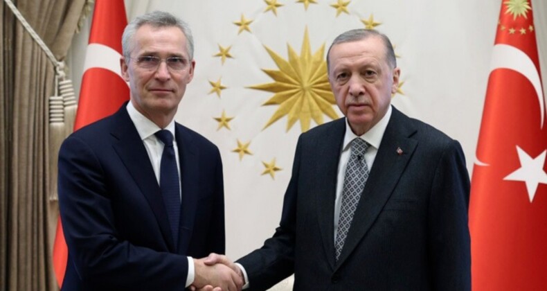 Erdoğan, NATO Genel Sekreteriyle görüştü