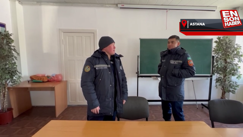 Gaziantep’te Kazakistanlı ara kurtarma ekibi üyesi, işitme engelli kişiyi kurtardıkları anı unutamadı