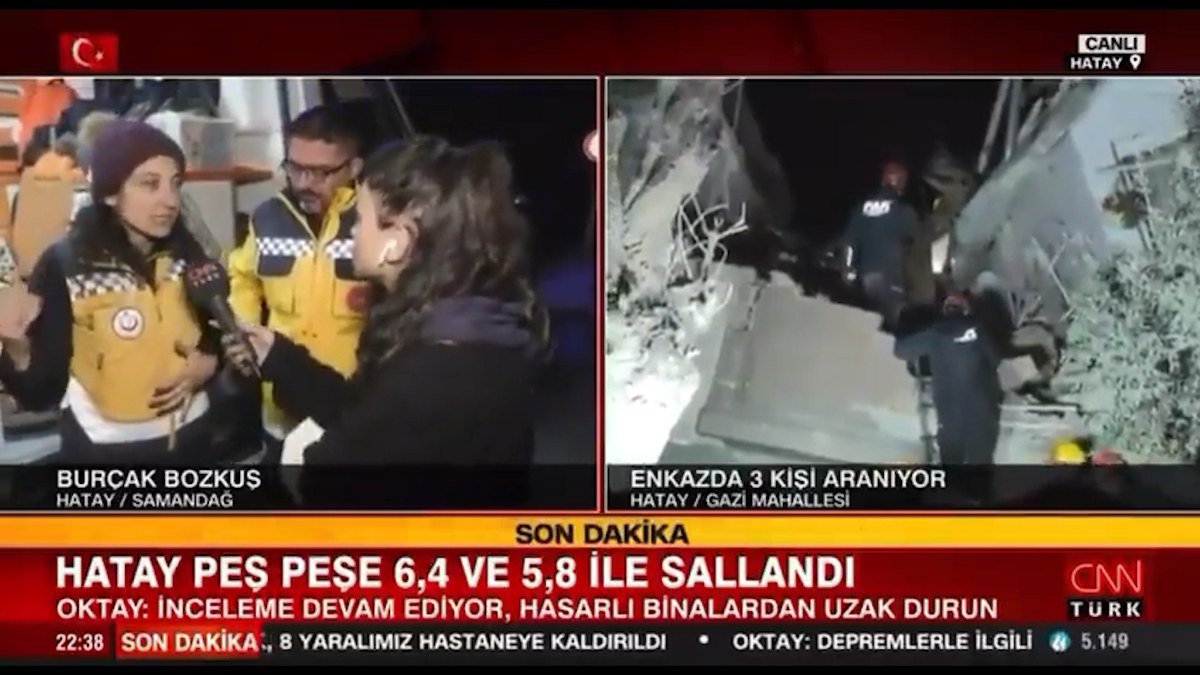 Hatay’da sağlık personeli gelen asılsız ihbarlara tepki gösterdi