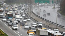 İstanbul’da trafik yoğunluğu