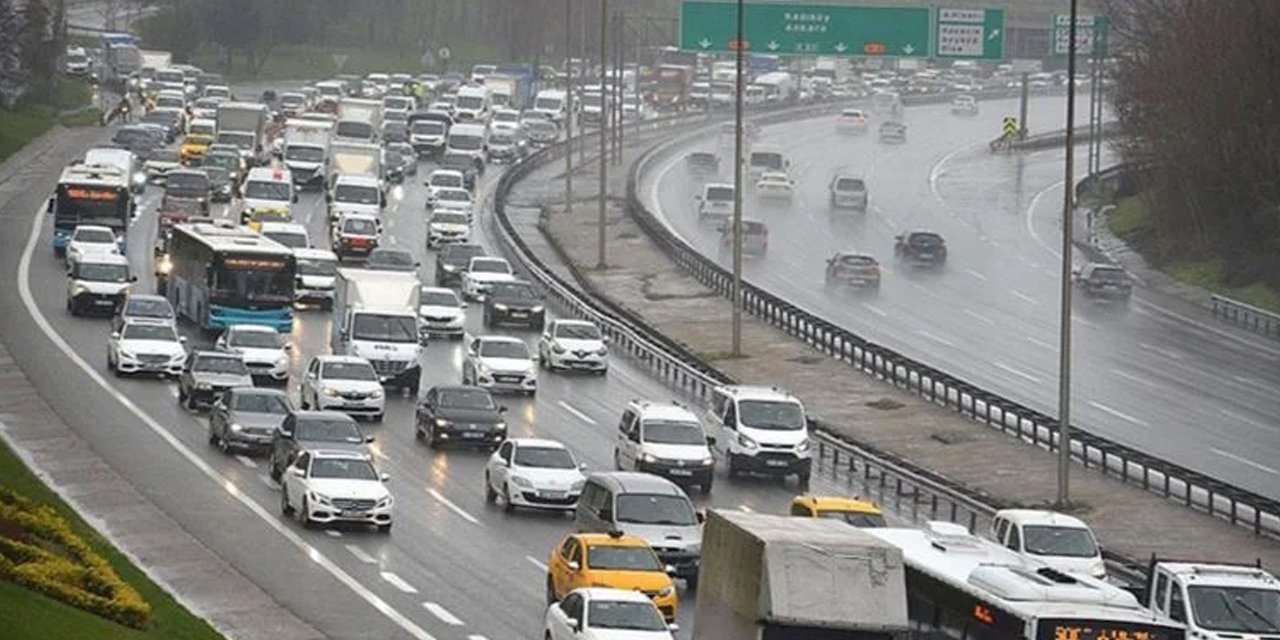 İstanbul’da trafik yoğunluğu