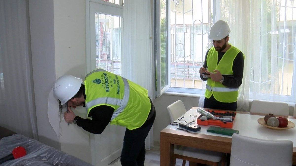 İstanbul’daki binalara hızlı tarama testi yapılıyor