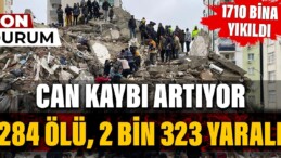 Kahramanmaraş’ta 7.4 şiddetinde deprem. Can kaybı artıyor