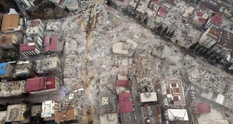 Kahramanmaraş’ta depremin merkez üssü Pazarcık’ta arama kurtarma çalışmaları tamamlandı