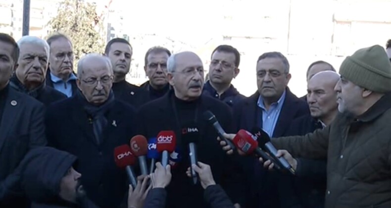 Kemal Kılıçdaroğlu: Asrın felaketi diyerek sorumluluktan sıyrılmaya çalışıyorlar