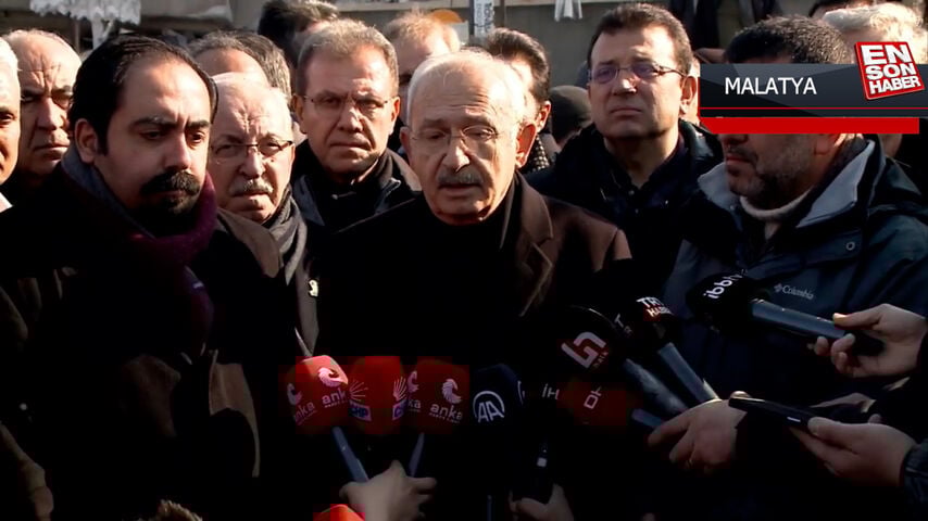 Kemal Kılıçdaroğlu, deprem bölgelerinde çadır sorunu olduğunu iddia etti