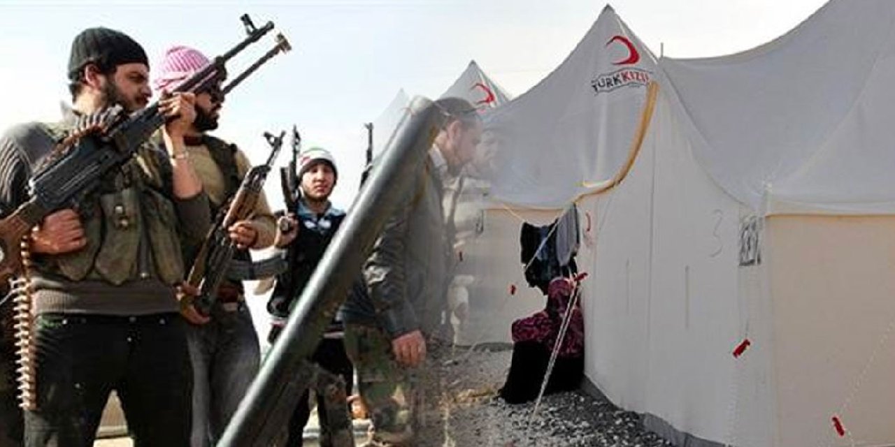 Kızılay’ın çadırları Suriye’ye gitmiş!