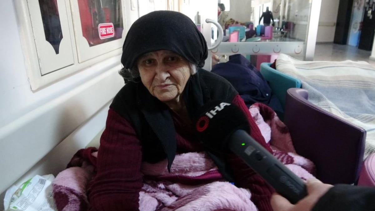 Malatya’da 73 yaşındaki Elif teyze depremde yaşadığı o anları anlattı