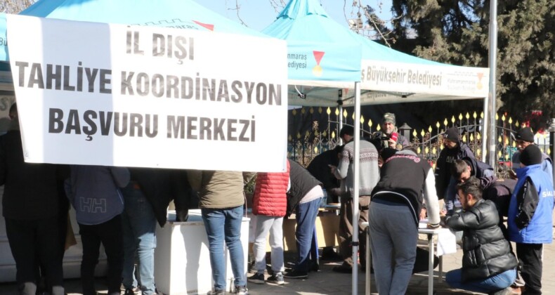 Maraş’tan 122 bin kişi tahliye edildi