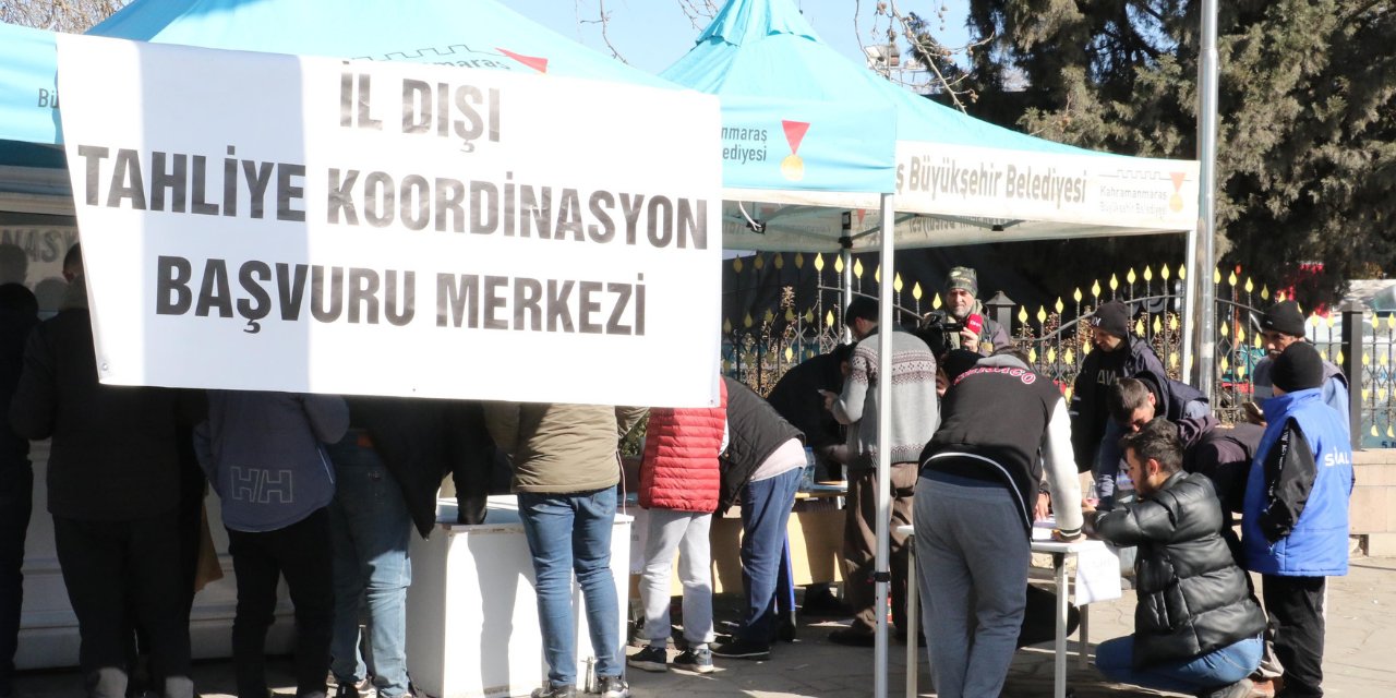 Maraş’tan 122 bin kişi tahliye edildi