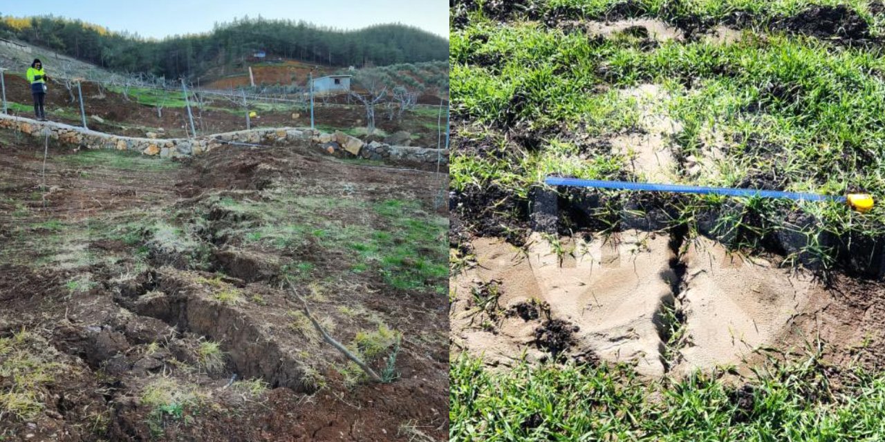 MTA raporu: Yollar, raylar, duvarlar, tarlalar yer değiştirmiş