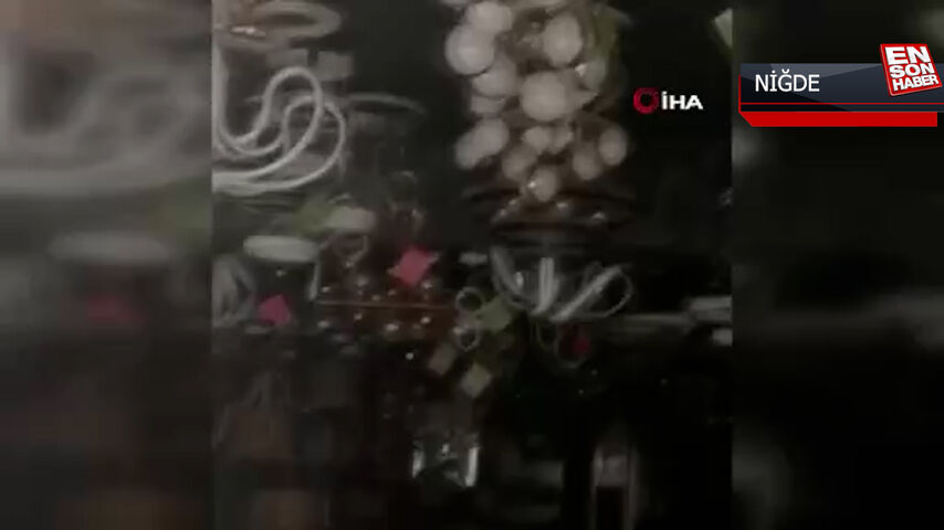 Niğde’de 5,3 şiddetinde deprem anı