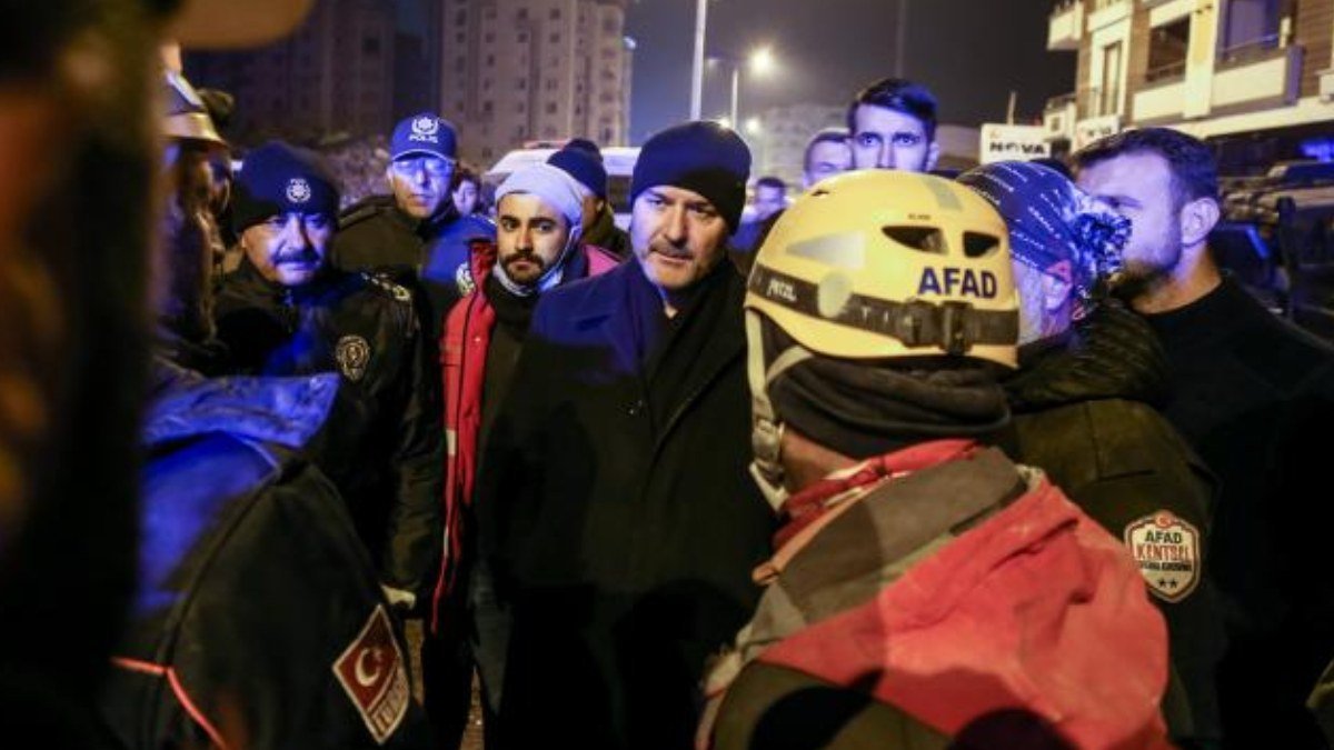 Süleyman Soylu, Hatay’da meydana gelen depremlerle ilgili konuştu
