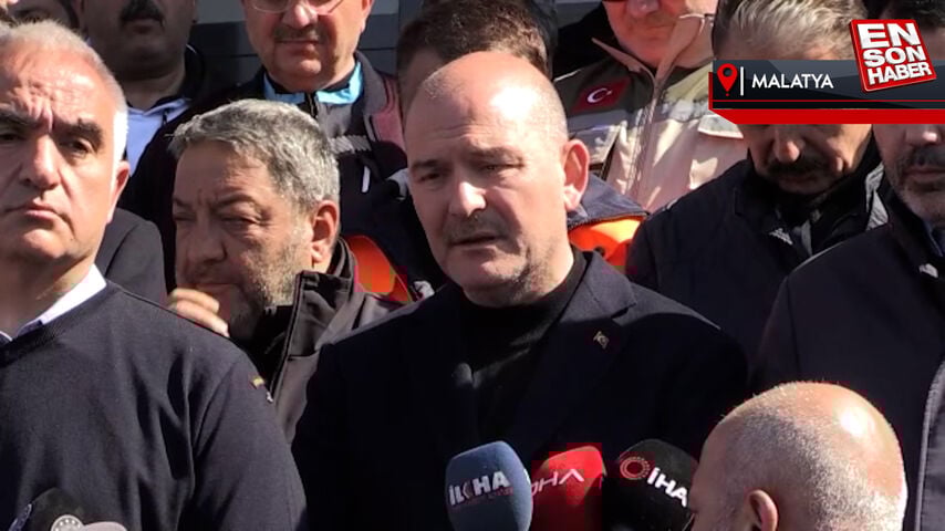 Süleyman Soylu: Kiracılara ilk kez bir deprem taşınma parasında kira desteği veriliyor