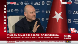 Süleyman Soylu’dan depremde yıkılan binalarla ilgili soruşturmalara ilişkin açıklama