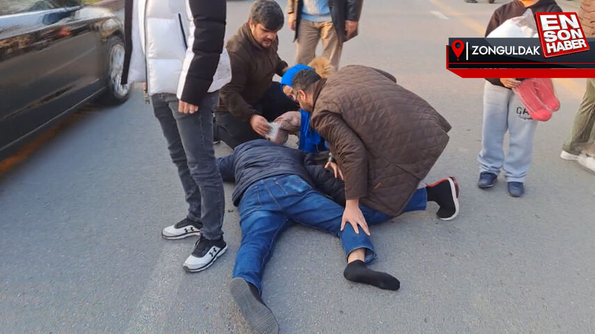 Zonguldak’ta yaşlı çifte çarpan sürücü gözyaşlarına boğuldu